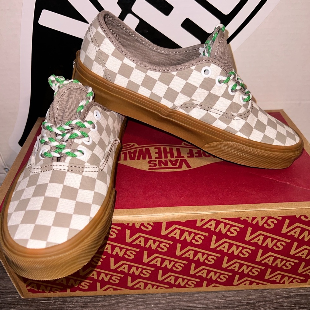 Vans Authentic Checkers Multiple Sizes